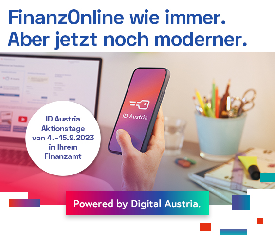 ID Austria Aktionstage in Ihrem Finanzmat