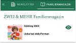 Das ZWEI & MEHR Familienmagazin ansehen.